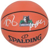 Kevin Garnett Timberwolves Autographed Basketball with Certificate of Authenticity