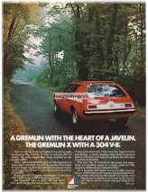 Vintage AMC Gremlin X Print Ad