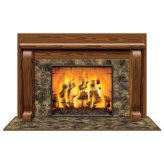 Festive Hearth Scene Decal