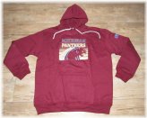 Blue and Gold Retro Logo Hoodie Jacket