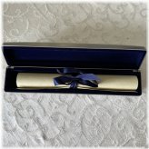 Pewter Birth Certificate Box