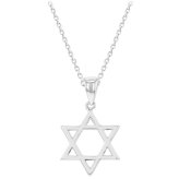 Starlight Star of David Necklace