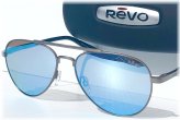 Gunmetal Aviator Blue Polarized Sunglasses