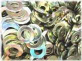 Yellow Zinc Flat Washer Set - 700 Pieces for SAE Bolts