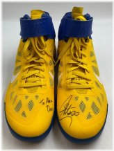 Golden State Warriors Star's Autographed Game Worn Shoes from 2011 Rising Stars Challenge