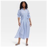 Cozy Chic Maxi Shirtdress