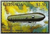 Zeppelin L21 Germany Stamp Set