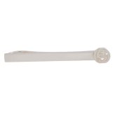 Sterling Silver Interlocking G Tie Bar