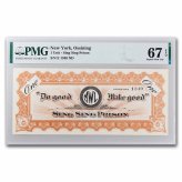 Sing Sing Prison Commemorative Banknote - Gem Uncirculated 67 EPQ PMG