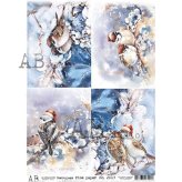 Winter Wonderland Rice Paper