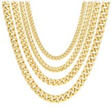 Miami Cuban Gold Necklace