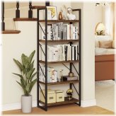 Rustic Timber Display Shelving