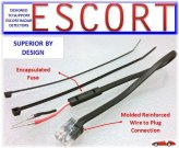 Mirror Power Cord for Escort and Redline EX