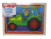 Wooden Tractor Adventure Puzzle