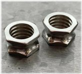 Hex Bolt Double Flare Plugs - Surgical Steel Tunnels for Body Piercings