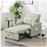 Convertible Lounge Chair with Tech Features