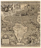 1562 Historic Exploration Map - The New World