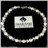 Snowdrop Swarovski Anklet
