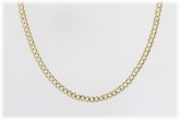 Golden Curb Link Necklace