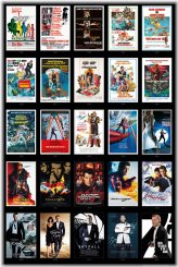 007 Movie Poster Montage Collection