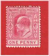 Vintage Bahamas George V Stamp Set