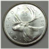 Silver Maple Leaf Quarter