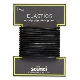 ElastiGrip Black Hair Ties