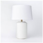 Whitewash Glow Table Lamp