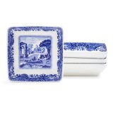 Italian Square Porcelain Dishes Set