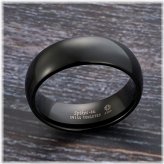 Midnight Eclipse Tungsten Ring