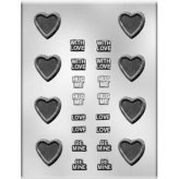 Sweetheart Messages Mold Collection