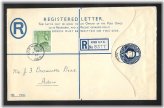 Aden 1955 Registered Agents Cover Stamp