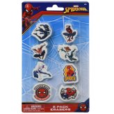 Spiderman Eraser Pack