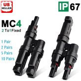 Solar Panel T Branch Splitter Coupler