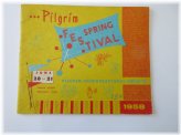 Pilgrim Spring Festival Program - Merrimac, MA 1958