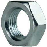 Zinc-Plated Hex Jam Nuts - Available in All Sizes