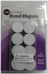 Magnetix Adhesive Strips - 100 Pack for Crafting and Quilling