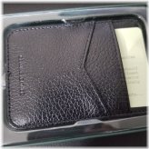 Onyx Leather Travel Wallet
