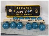 Sylvania Blue Dot Flashbulbs Pack - Lot of 11
