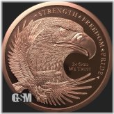 Copper Eagle Round