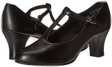 Capezio Jr. Footlight T-Strap Black