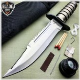 Ranger's Edge Hunting Knife with Tactical Sheath