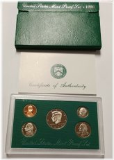 Complete 1996 US Proof Coin Set with Original Packaging and COA