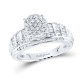 Snowflake Sparkle Diamond Ring