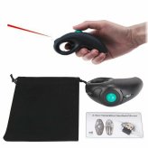 Wireless Finger Trackball Mouse with Laser Pointer for Easy Computer Navigation