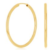 Golden Sunbeam Hoop Earrings