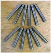 Stainless Steel Fasteners Set - 1/4-20 x 1-1/2" - Pack of 12