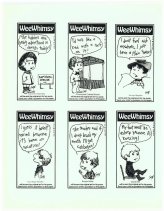 Whimsical Cartoon Quote Print - "Bed with Roof