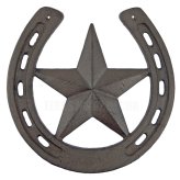 Iron Star Wall Plaque