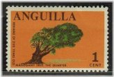 Mahogany Tree 1 Cent Orange 1967 MNH Stamp